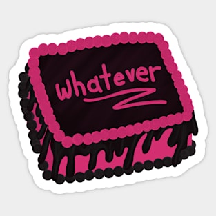 Whatever Cake Sticker